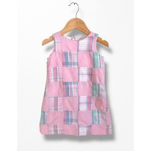 Hartstrings Pink Patchwork Dress, Size 3T